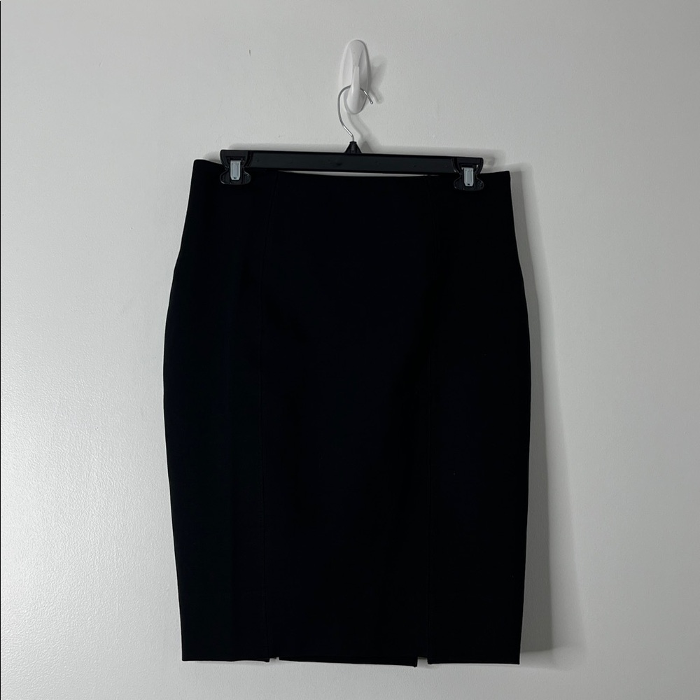 SPANX Black Slimming Front Double slit Body Contouring Skirt Sz XL - Picture 4 of 7